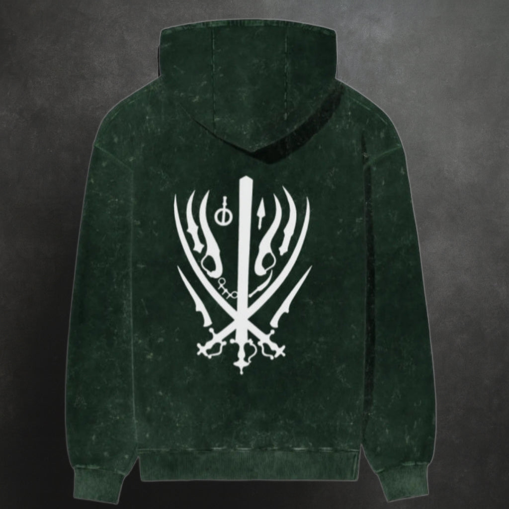 AKAL SAHAYE Unisex Acid-Washed Hoodie