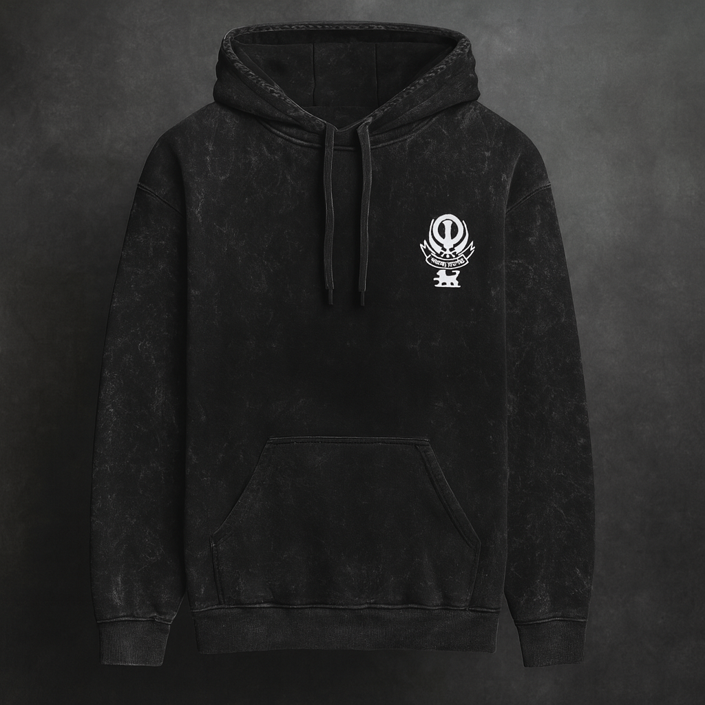 AKAL SAHAYE Unisex Acid-Washed Hoodie