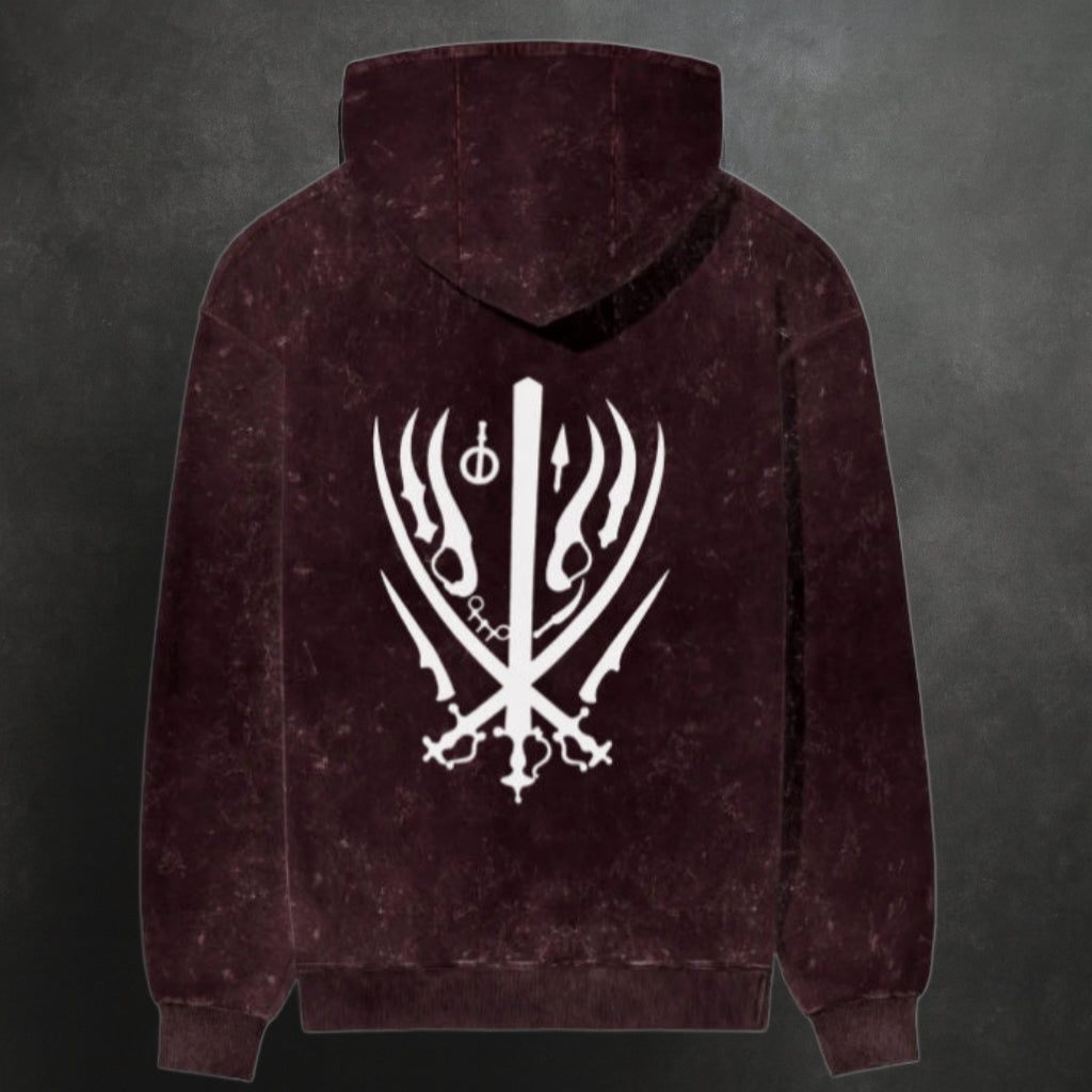 AKAL SAHAYE Unisex Acid-Washed Hoodie